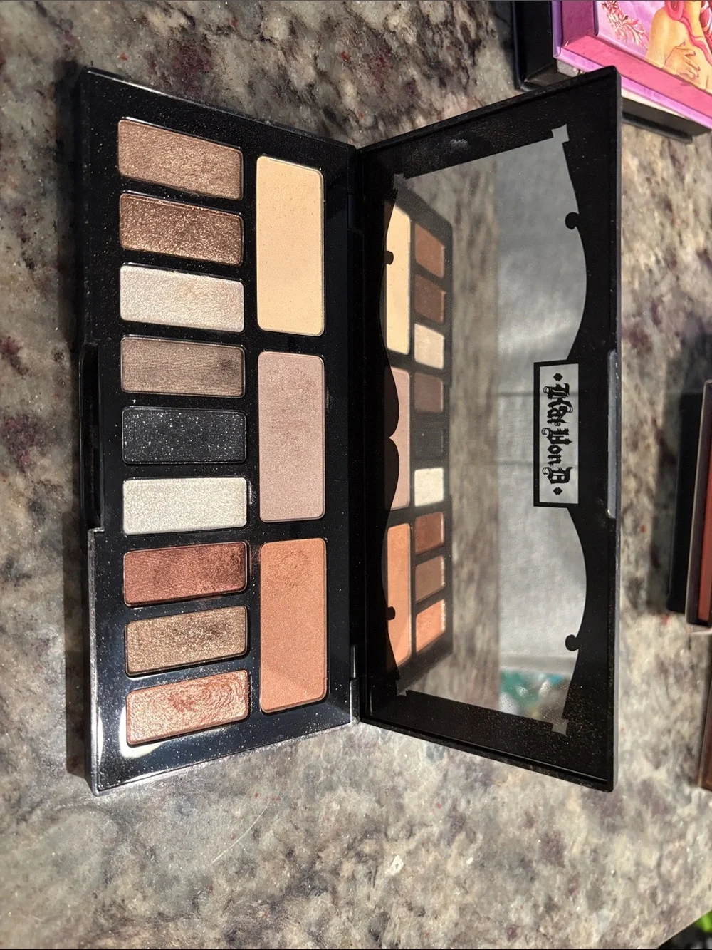 Kat Von D Black Matte 'Shade + Light' Compact Palette